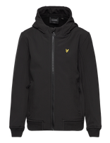 Lyle & Scott - Softshell Hooded Jacket - Džemperis - Juoda