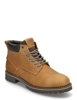 Jack & Jones - Jfwqueensway Leather Boot Sn - Suvarstomi batai - Ruda