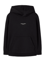 Name It - Nkmbrody Ls Nreg Sweat Wh Bru Noos - Džemperis - Juoda