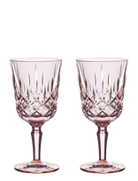 Nachtmann - Noblesse Cocktail 2-P - Baltojo vyno taurės - Rožinė