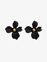 By Jolima - Lilly Flower Earring - Auskarai - Juoda