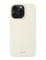 Holdit - Silicone Case Iphone 15 Pro Max - Telefono dėklas - Kreminė spalva
