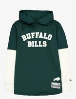 New Era - M Logoselect Hoodpo1839 Bufbi - Sportinis džemperis su gobtuvu - Žalia