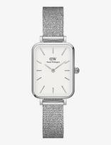 Daniel Wellington - Quadro 20X26 Pressed Sterling S White - Analoginis laikrodis - Sidabro