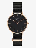 Daniel Wellington - Petite 32 Cornwall Rg Black - Analoginis laikrodis - Juoda