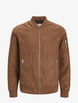 Jack & Jones - Jjerocky Faux Suede Bomber Noos - Bomberio striukė - Ruda