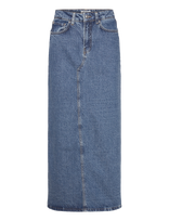 IVY Copenhagen - Ivy-Zoe Maxi Skirt Wash Jaca - Maxi sijonas - Mėlyna