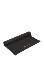 Gaiam - Black Yoga Mat 4Mm Solid - Sportiniai jogos kilimėliai ir priedai - Juoda