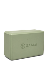 Gaiam - Vintage Green Block - Jogos blokeliai ir dirželiai - Žalia