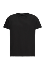 French Connection - Crepe Light Crew Neck Top - Marškinėliai trumpomis rankovėmis - Juoda