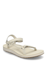 Teva - Original Universal Slim Leather - Plokščiapadės basutės - Kreminė spalva