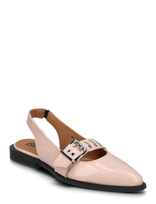 Bianco - Biavictoria Single Buckle Slingback Leather - Plokščiapadžiai bateliai su dirželiu - Rožinė