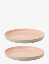 Stelton - Emma Lunch Plate Ø 19 Cm 2 Pcs Rose - Vakarienės lėkštės - Rožinė