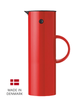 Stelton - Em77 Termokande 1 L. Red - Grafinas - Raudona