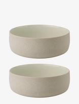Stelton - Emma Skål Ø 13.5 Cm 2 Stk Grey - Pusryčių dubenėlis - Smėlio