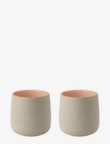 Stelton - Emma Kop 0.22 L. 2 Stk Rose - Kavos puodelis - Rožinė
