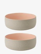Stelton - Emma Skål Ø 13.5 Cm 2 Stk Rose - Pusryčių dubenėlis - Rožinė