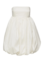 Malina - Isolde Strapless Bubble Mini Dress - Trumpa suknelė - Balta