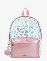 WOW Generation - Wow® Generation, Backpack W/Pompom 40 X 30 X 13 Cm - Kuprinė - Marga / raštuota