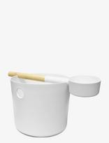 KOLO - Kolo Bucket + Ladle - Pirties aksesuarai - Balta