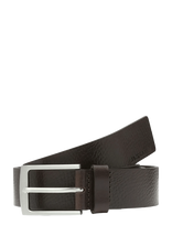 Jack & Jones - Jacstockholm Leather Belt Noos - Klasikinis diržas - Ruda