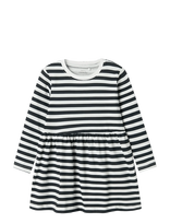 Name It - Nmfvivia Ls Dress Noos - Suknelė ilgomis rankovėmis - Balta