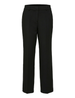 Selected - Slwrita Mw Wide Pant Fd Noos - Plačios kelnės - Juoda