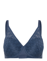 CHANTELLE - Ace T-Shirt Covering Memory Bra - Liemenėlė su lankeliu - Mėlyna