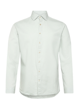 Lindbergh - Soft Indigo Stretch Shirt L/S - Džinsiniai marškiniai - Žalia