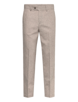 Lindbergh - Flannel Wool Blend Formal Pant - Klasikinės kelnės - Smėlio