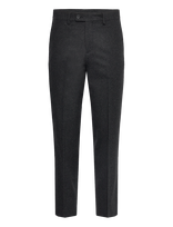 Lindbergh - Flannel Wool Blend Formal Pant - Klasikinės kelnės - Juoda