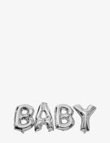 Joker - Foil Balloon Text Baby 40 Cm - Vaikų šventės reikmenys - Sidabro