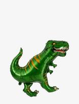 Joker - Foil Balloon Dinosaur Trex 84 Cm - Vaikų šventės reikmenys - Žalia