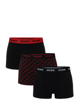 HUGO - Trunk Triplet Design - Bokseriai - Juoda