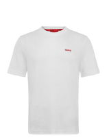 HUGO - Austin T-Shirt - Marškinėliai trumpomis rankovėmis - Balta