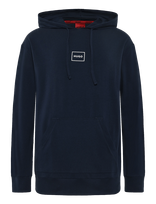 HUGO - Laze Hoodie - Džemperis - Tamsiai mėlyna