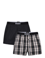 BOSS - 2P Boxer Shorts Ew - Bokseriai - Juoda