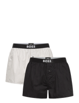 BOSS - 2P Boxer Shorts Ew - Bokseriai - Juoda