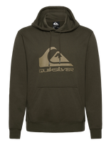 Quiksilver - Comp Logo Hoodie - Sportinis džemperis su gobtuvu - Chaki spalva