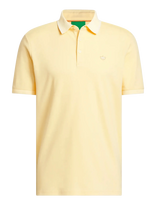 Adidas Golf Originals - F Solid Polo Lc - Sportiniai trumparankoviai polo marškinėliai - Geltona