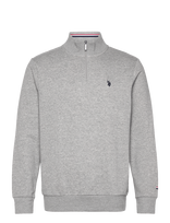 U.S. Polo Assn. - Kurt Reg Hz Uspa M Sweat - Megztinis - Pilka
