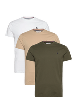 U.S. Polo Assn. - Uspa T-Shirt Arjun 3-Pack - Marškinėliai trumpomis rankovėmis - Marga / raštuota