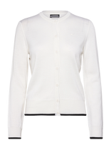 J. Lindeberg - Joanna Knitted Cardigan - Megztinis - Balta