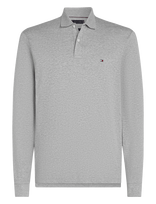 Tommy Hilfiger - L/S Liquid Cotton Reg Polo - Marškinėliai ilgomis rankovėmis - Pilka
