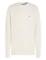 Tommy Hilfiger - Essential Structure Crew Neck - Apvalios apykaklės megztinis - Balta