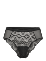 Understatement Underwear - Lace Period Cheeky - Kelnaitės - Juoda