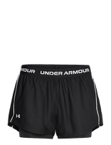 Under Armour - Tech Play Up 2In1 Shorts - Treniruočių šortai - Juoda