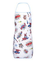 Spider-man - Kids Apron + Hat - Spiderman 2385 - Prijuostė - Marga / raštuota