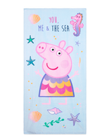 Gurli Gris - Towel Peppa Pig Pep 192 - 70X140 Cm - Rankšluostis - Marga / raštuota