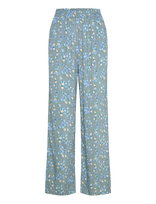 Rosemunde - Rwelif Mw Trousers - Plačios kelnės - Mėlyna